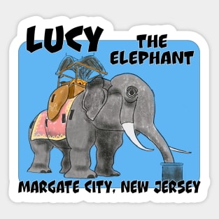 Lucy The Elephant, Jersey Shore Sticker